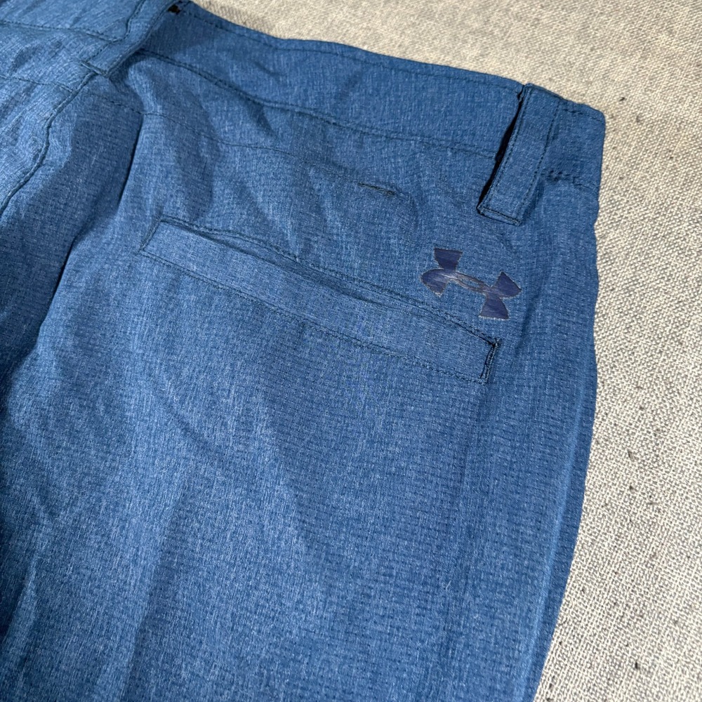 Under Armour Golf Pants Mens 34x32 Blue Match Play Performance 1259430